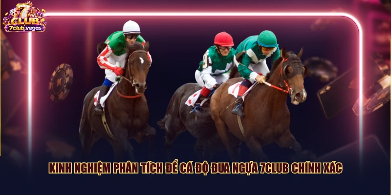 Kinh nghiệm phân tích để cá độ đua ngựa 7CLUB chính xác